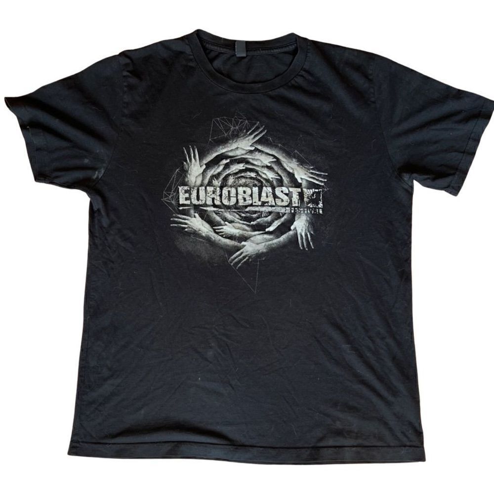Euroblast Festival Black T Shirt 2015 Cynic Paul Masvidal M Death